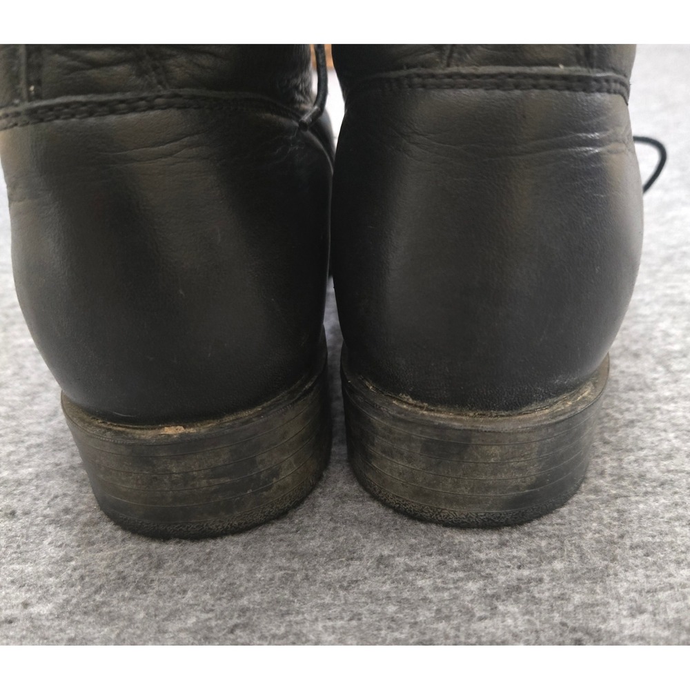 Ariat Heritage Boots Women 8.5 Black Leather Kiltie Equestrian Riding Country - Picture 5 of 13